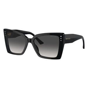 New JIMMY CHOO Black Butterfly JC5001B 5000/8G Sunglasses Women